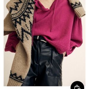 Elegant Fuchsia Blouse by The New Society. Mommy and me